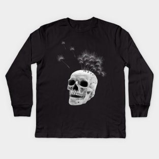 Dandy Skull Kids Long Sleeve T-Shirt